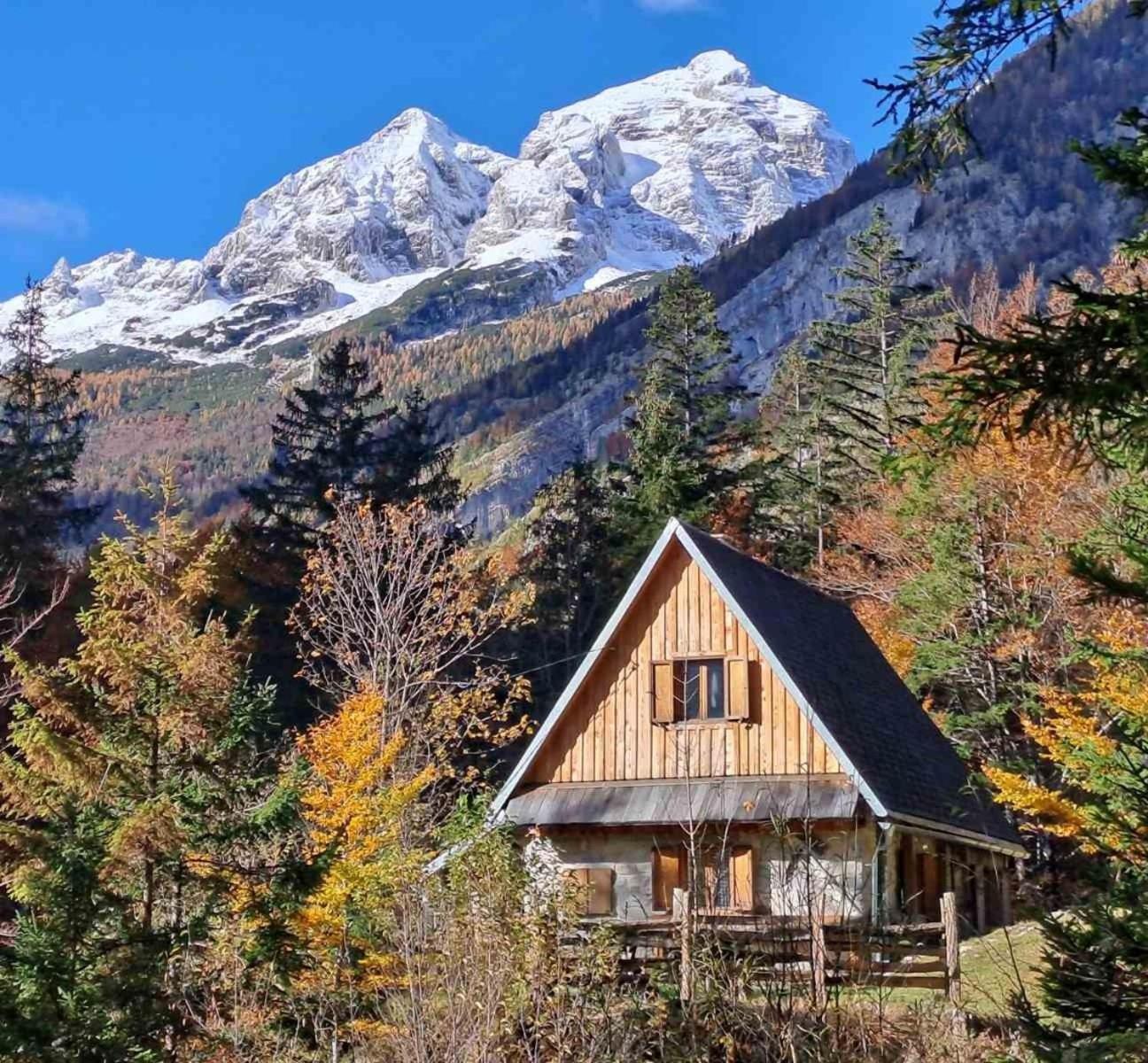 Cozy Private Cabin In The Heart Of Triglav National Park Trenta Exterior photo